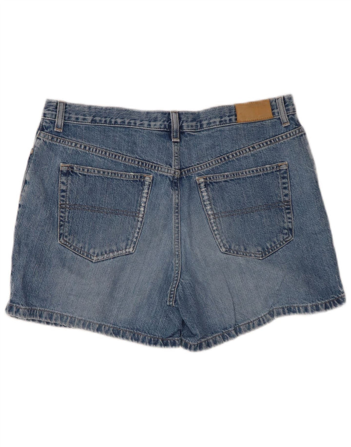 Shorts jeans feminino TOMMY HILFIGER EUA 10 grande W34 algodão azul