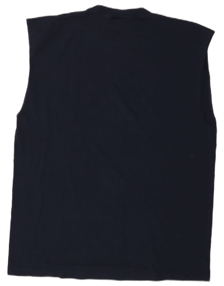 Colete masculino Champion XL azul marinho