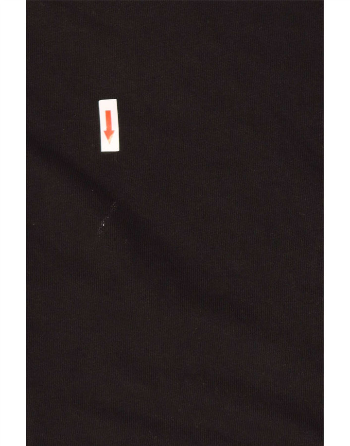 Puma Mens Graphic Tracksuit Top Jaqueta 2XL Algodão Colorblock Preto