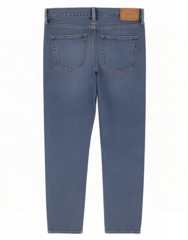Polo Ralph Lauren Womens Tapered Jeans W26 L27 Blue Cotton