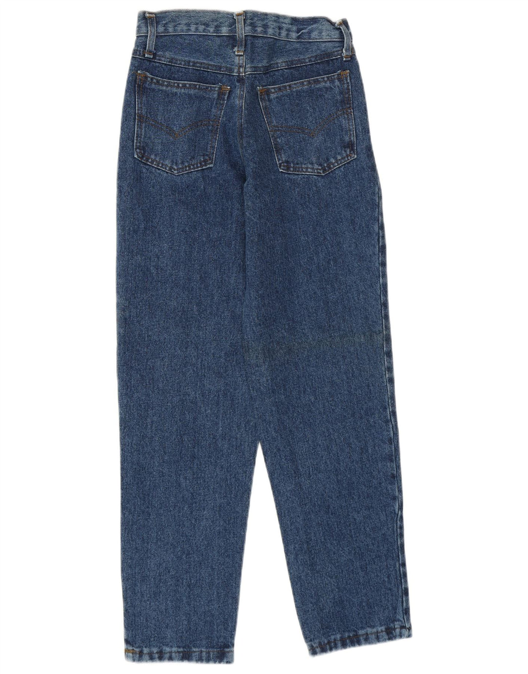 Jeans cônicos femininos VINTAGE W24 L27 azul