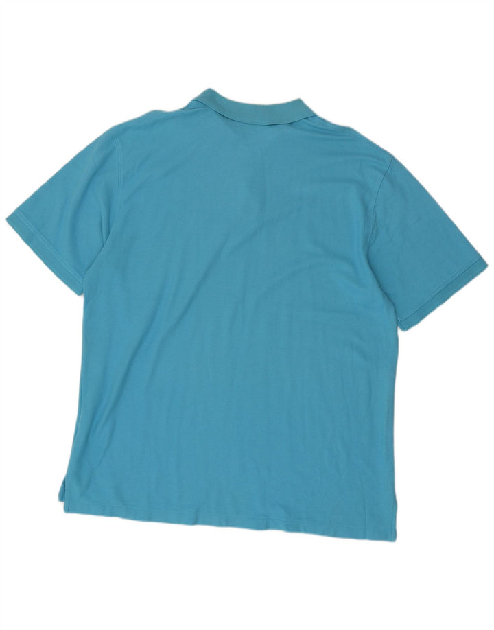Camisa polo masculina L.L.BEAN XL algodão azul