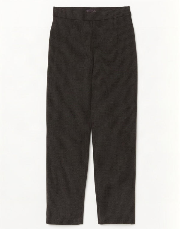 Calça casual feminina Marks & Spencer Reino Unido 12 médio W30 L31 cinza