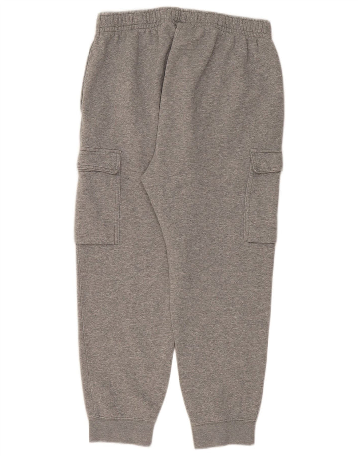 Nike Mens Cargo Calças de treino Joggers cinza médio algodão