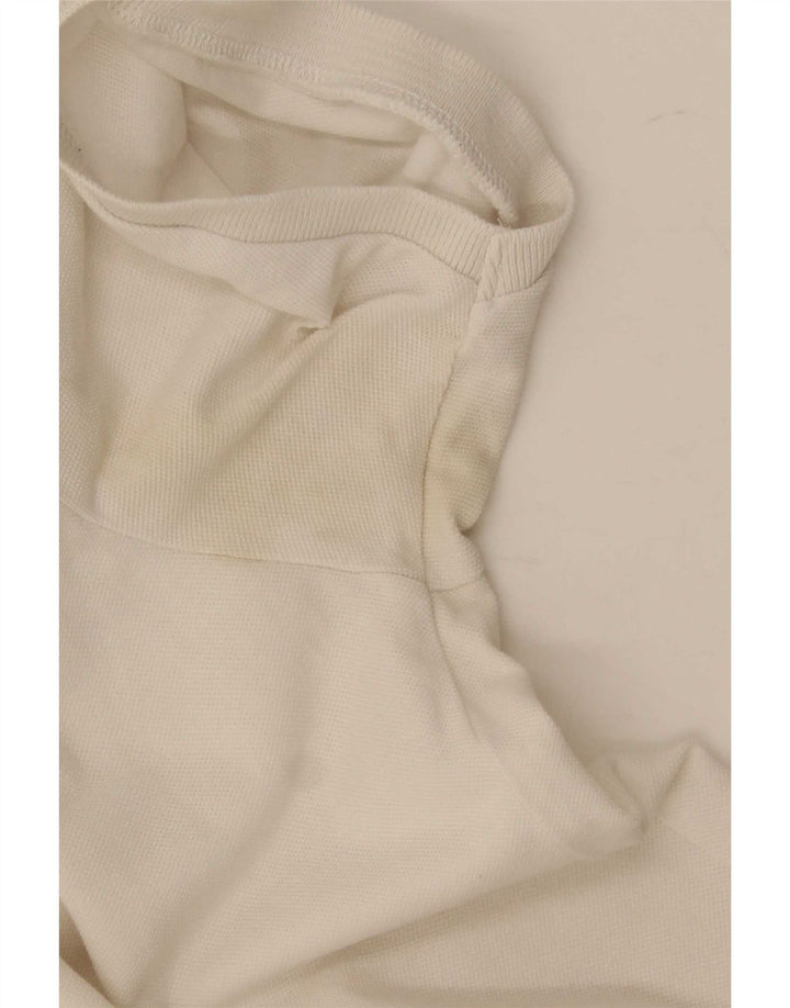 Camisa polo masculina Rifle XL algodão branco
