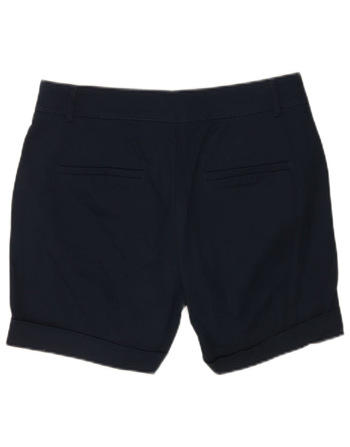 Shorts Chino feminino Massimo Dutti UE 38 pequeno W28 algodão azul marinho