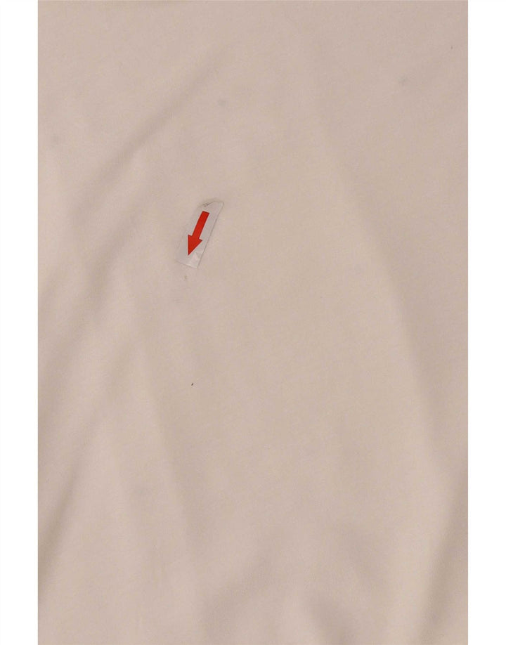 Blusa feminina Massimo Dutti UK 18 XL branca viscose