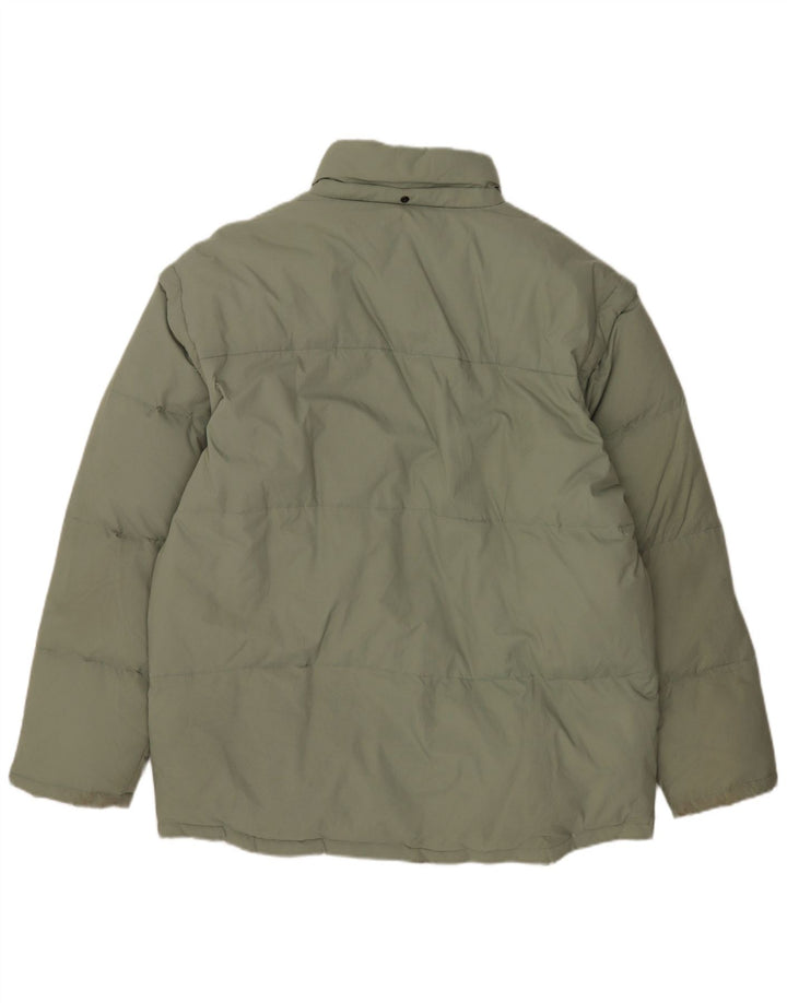 Jaqueta acolchoada masculina Fila UK 44 2XL poliamida verde