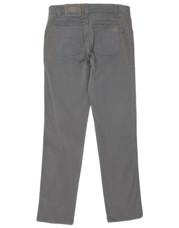 Nicwave Mens Slim Casual Trousers IT 48 Medium W32 L32 Grey Cotton