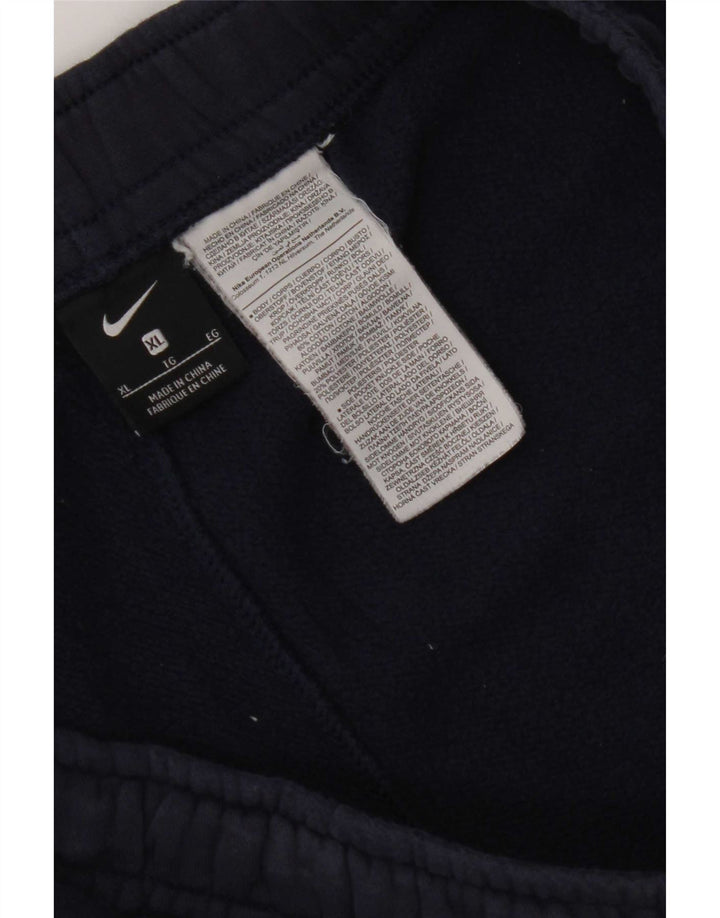 Shorts esportivos masculinos Nike XL azul marinho algodão
