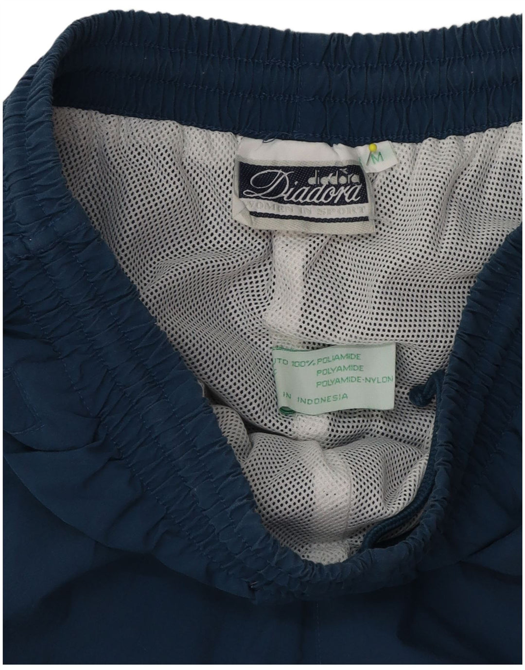 Calça de treino masculina Diadora poliéster azul médio