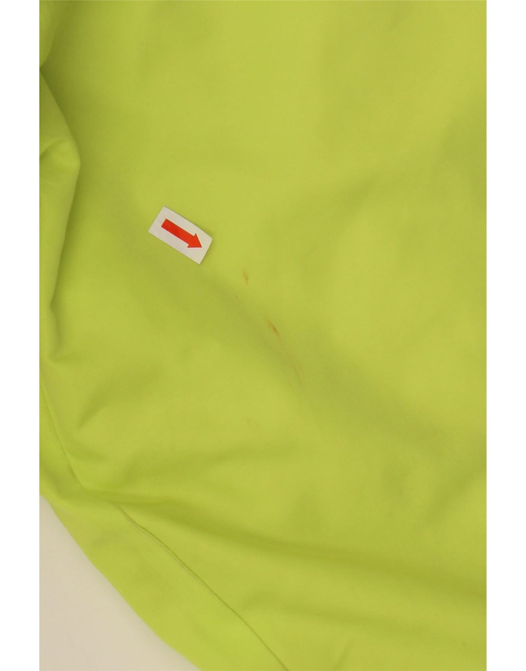 Jaqueta de esqui masculina com capuz Noruega IT 50 grande colorblock verde nylon