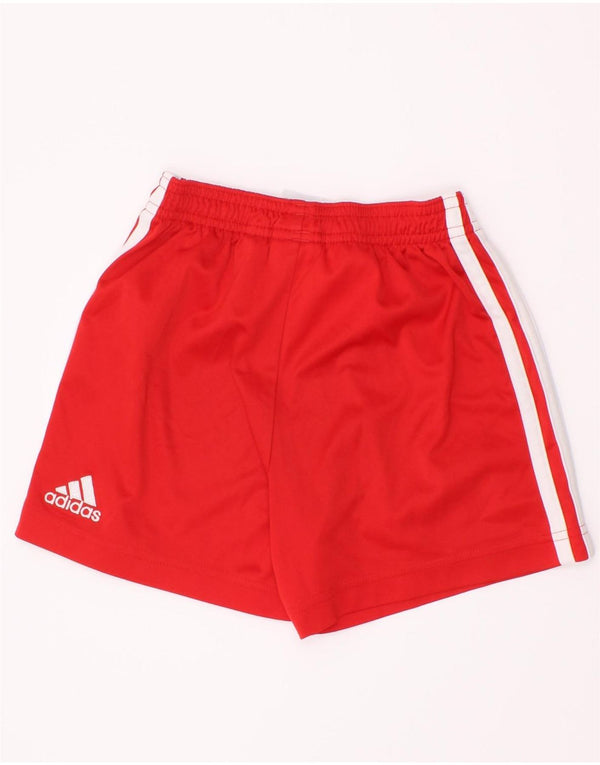 Adidas meninos Liverpool Graphic Sport Shorts 3-4 anos poliéster vermelho
