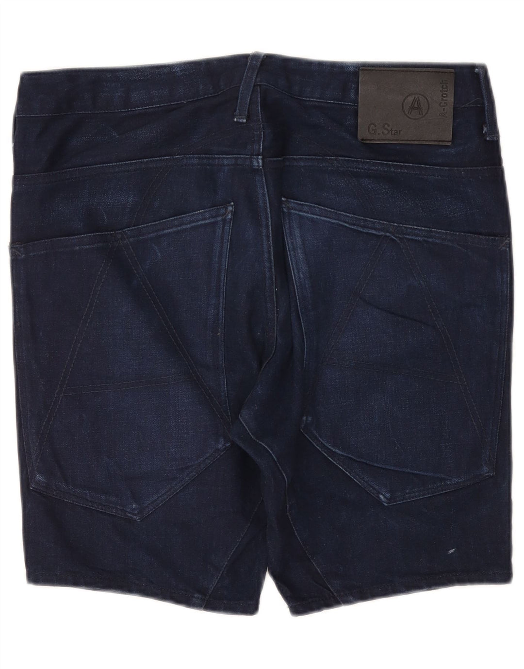 Shorts jeans masculino G-Star W32 algodão azul marinho médio