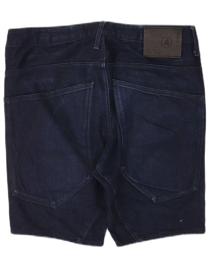 Shorts jeans masculino G-Star W32 algodão azul marinho médio