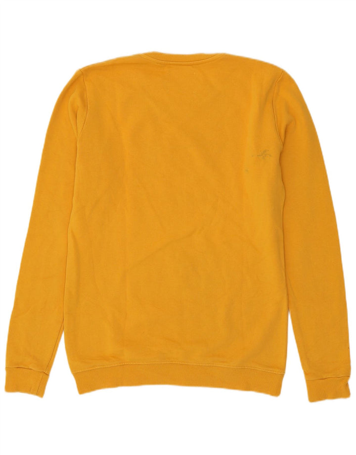 Pyrex moletom gráfico masculino jumper pequeno algodão amarelo
