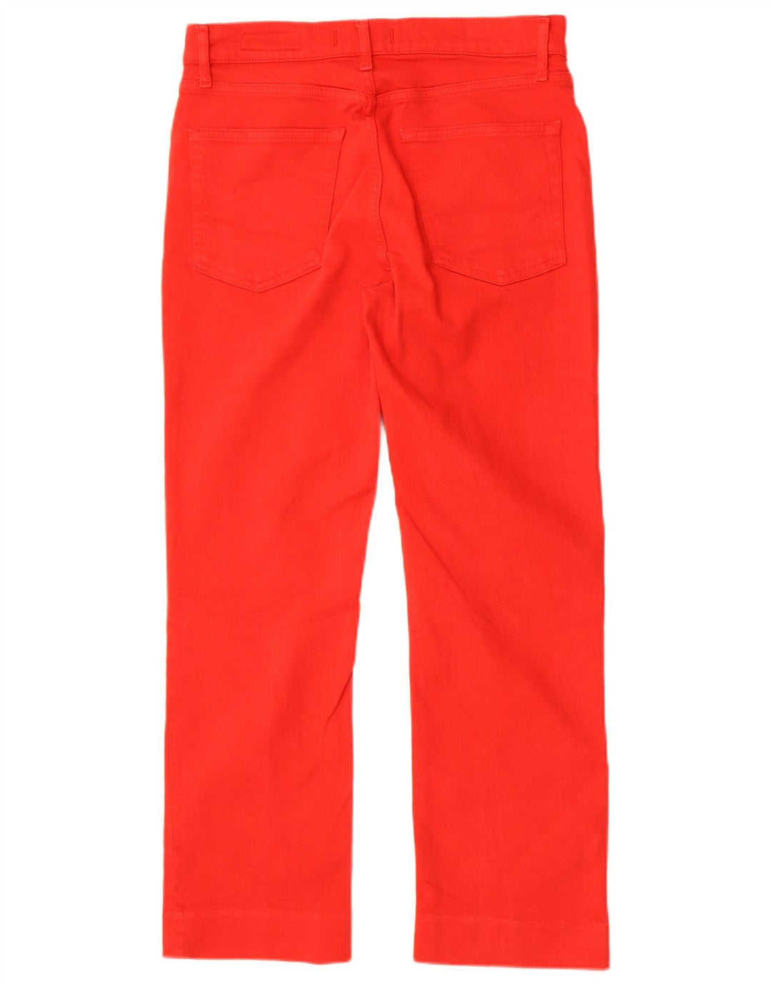 Calça jeans reta feminina Zara EU 40 médio W30 L27 algodão vermelho