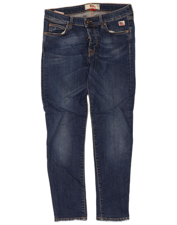Roy Rogers Mens Jeans Slim W32 L28 Azul Algodão