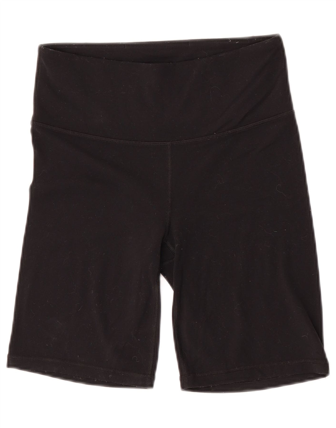 Shorts esportivo feminino Athleta UK 8 pequeno preto nylon