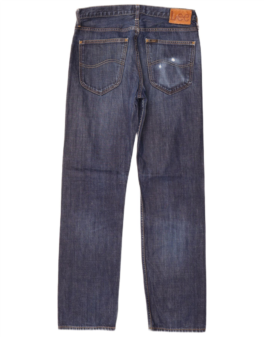 LEE Masculino Blake Straight Jeans W32 L32 Azul Algodão