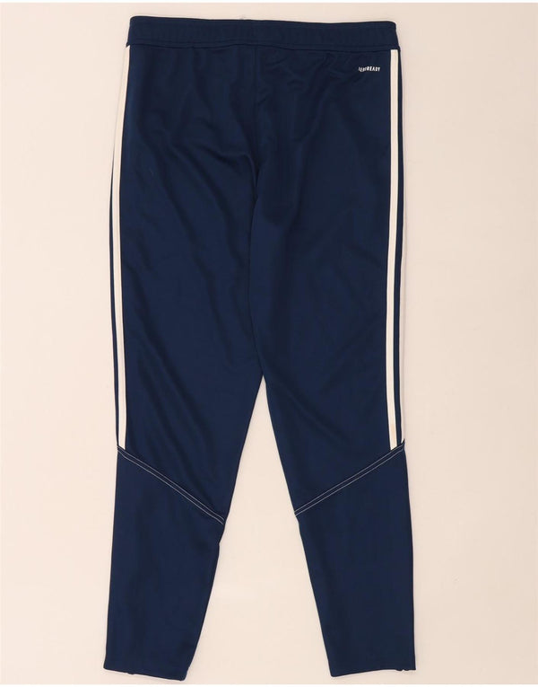 Calça de treino masculina Adidas Aeroready poliéster azul marinho médio
