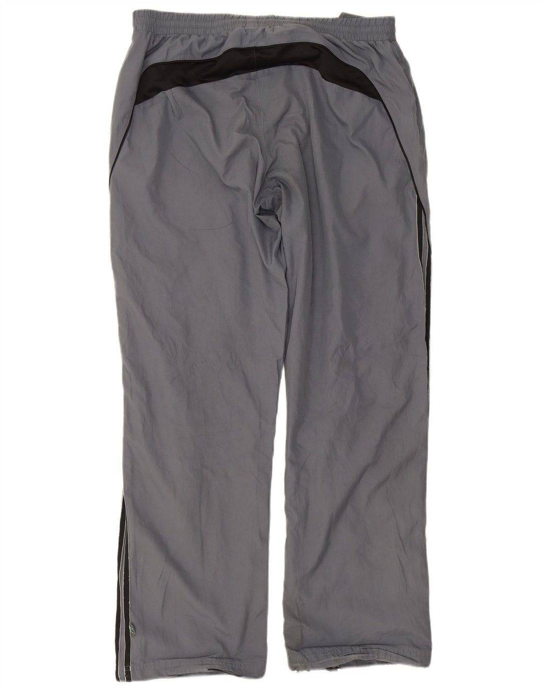 Calça de treino masculina Adidas Climalite grande cinza colorblock poliéster