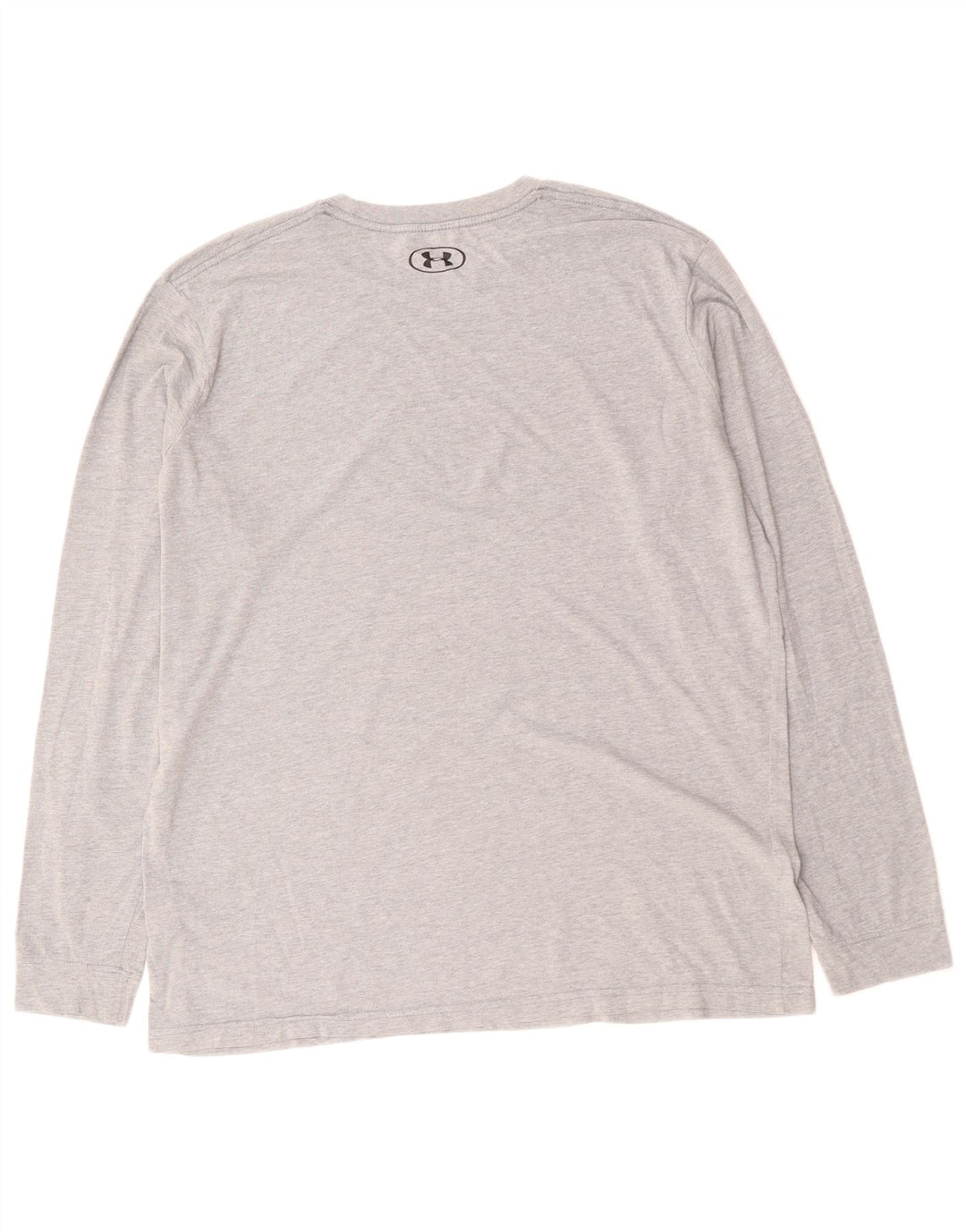 UNDER ARMOUR Masculino Heat Gear Top manga comprida grande algodão cinza