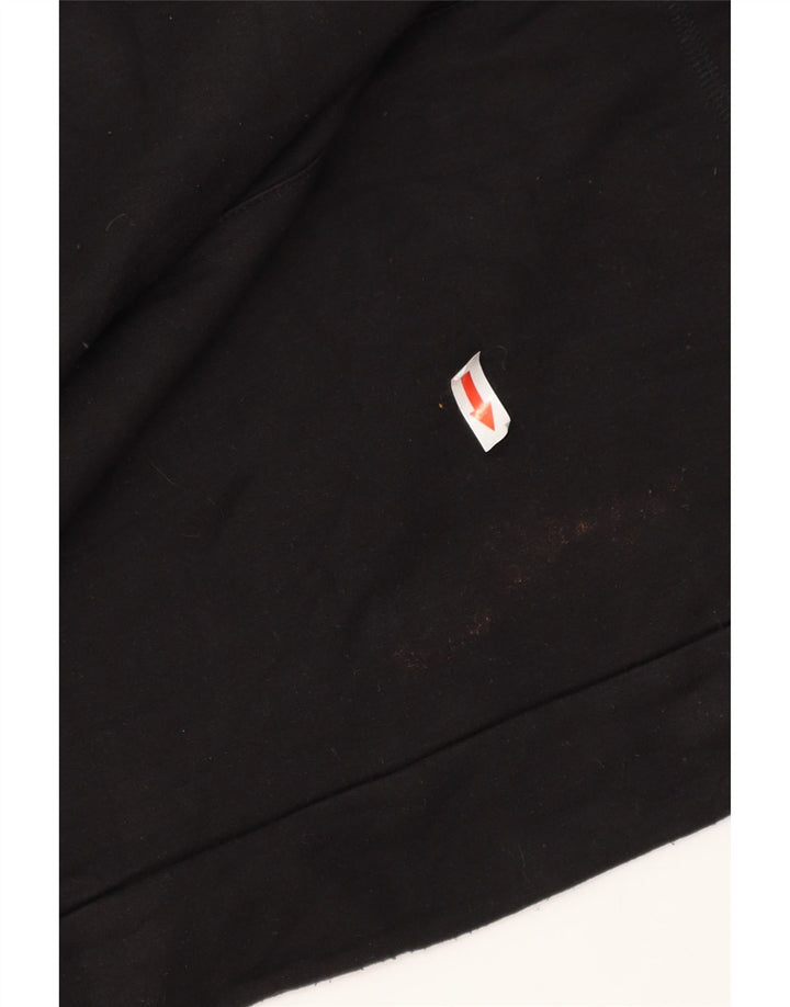 Suéter feminino Fat Face com gola alta e gola alta Reino Unido 10 pequeno preto