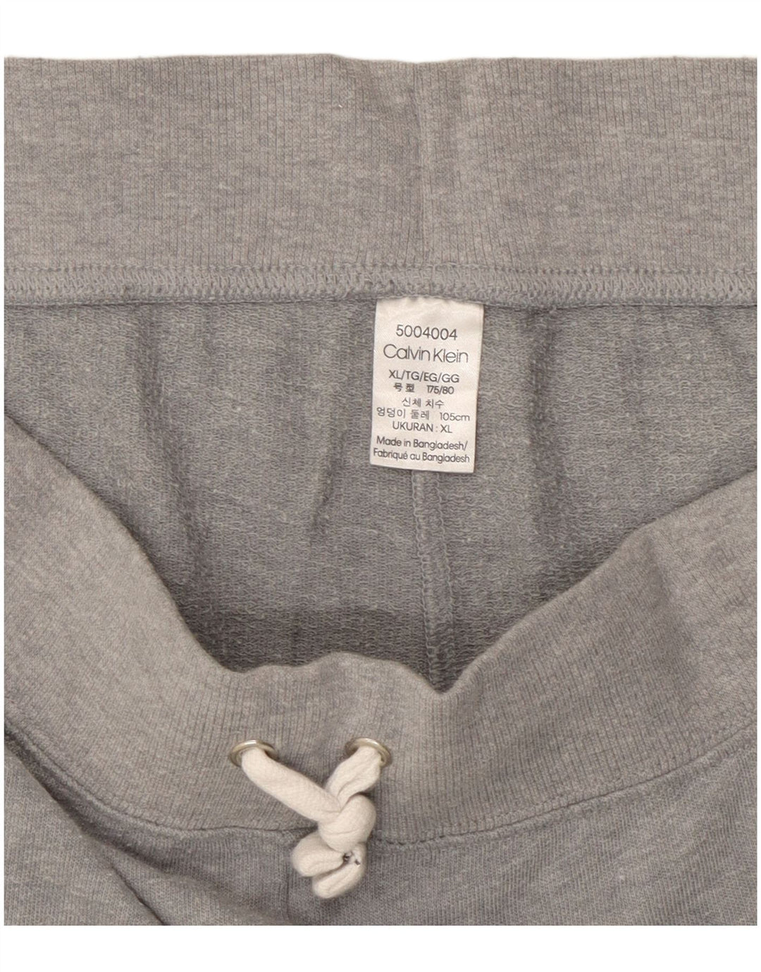 Calça de treino feminina CALVIN KLEIN Joggers UK 18 XL cinza manchado