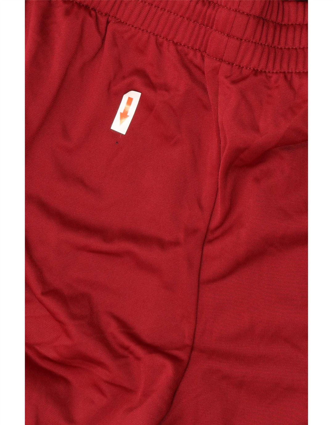 Calças de treino masculinas Adidas grandes poliéster cor de vinho