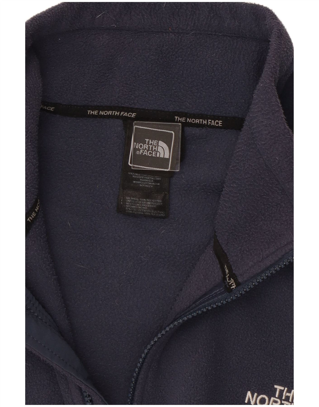 Jaqueta masculina The North Face Liner Fleece Reino Unido 40 grande poliéster azul marinho