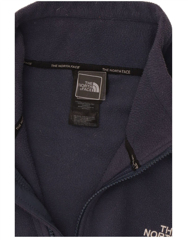 Jaqueta masculina The North Face Liner Fleece Reino Unido 40 grande poliéster azul marinho