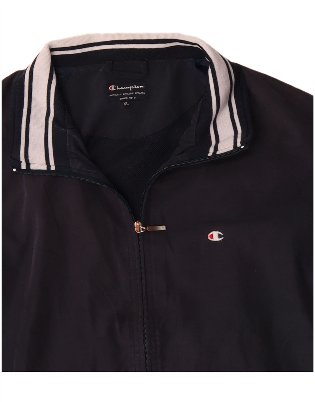 Jaqueta masculina Champion XL azul marinho poliéster