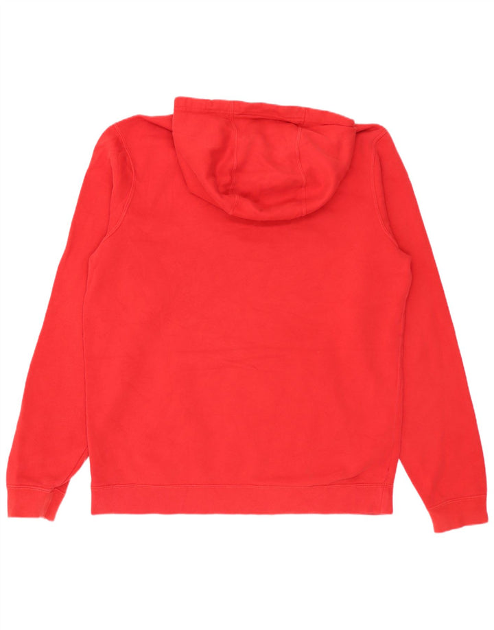 Nike Mens Graphic Hoodie Jumper Médio Algodão Vermelho