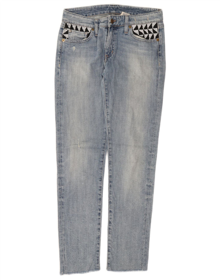 Jeans slim feminino RALPH LAUREN W27 L28 algodão azul