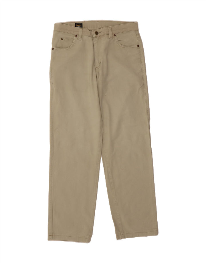 LEE Mens Brooklyn Straight Jeans W33 L31 Grey Cotton Vintage Lee and Second-Hand Lee from Messina Hembry 