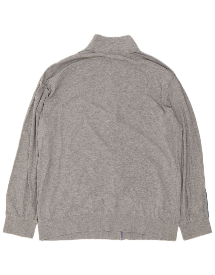 Lotto Mens Treino Top Jaqueta 2XL Algodão Colourblock Cinza
