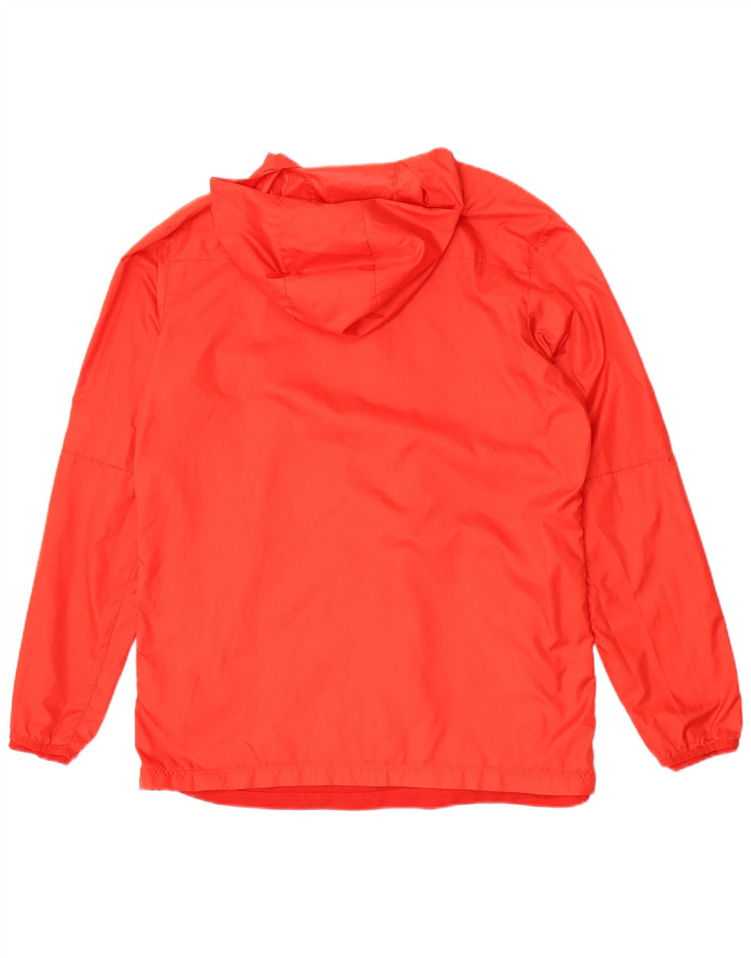 Jaqueta de chuva masculina Nike com capuz UK 40 grande poliéster vermelho