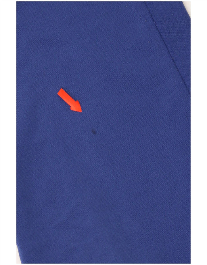 Calça de treino masculina Diadora Graphic azul médio colorblock poliéster