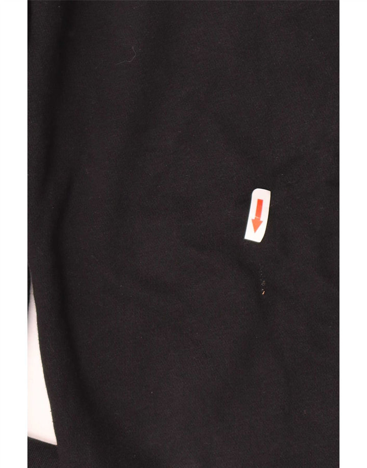 Nike Mens Treino Calças Joggers Pequeno Algodão Preto
