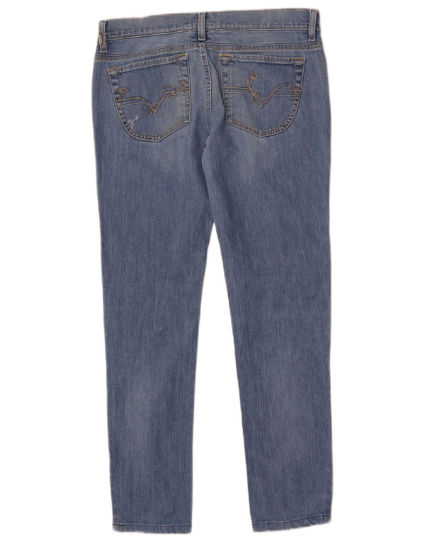 Diesel Feminino Liv Slim Jeans W30 L30 Azul Algodão