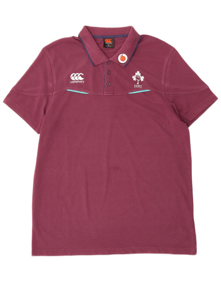 Camisa polo masculina IRFU CANTERBURY XL poliéster roxo