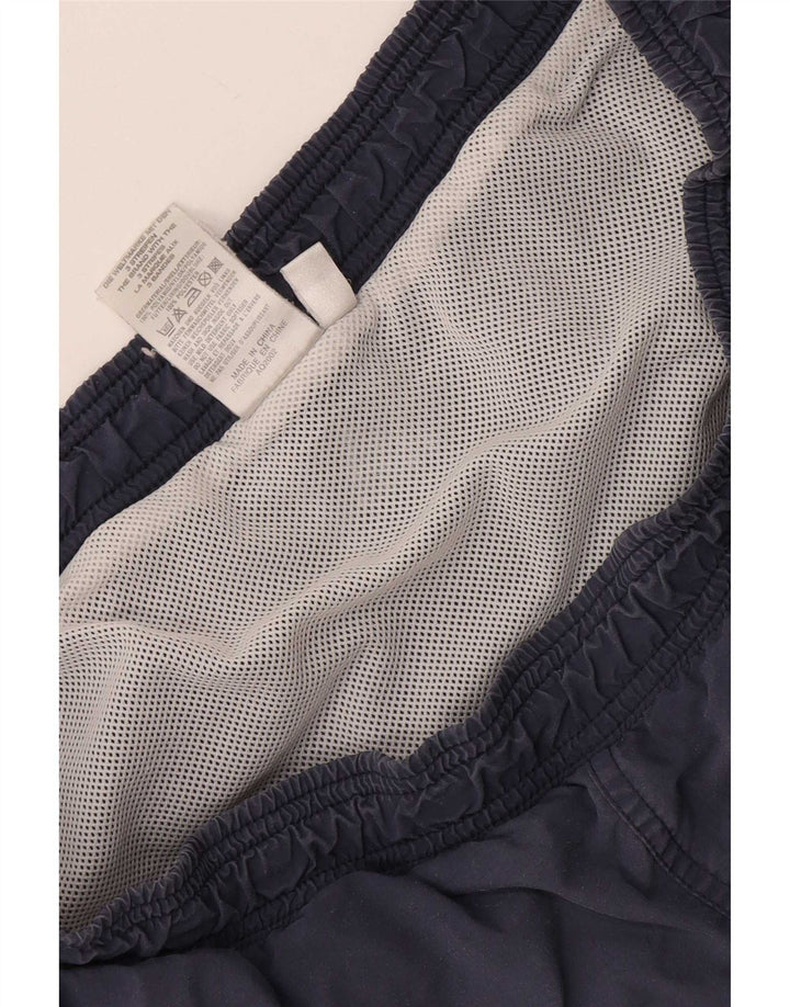 Adidas masculino gráfico esporte shorts médio azul marinho colorblock poliamida