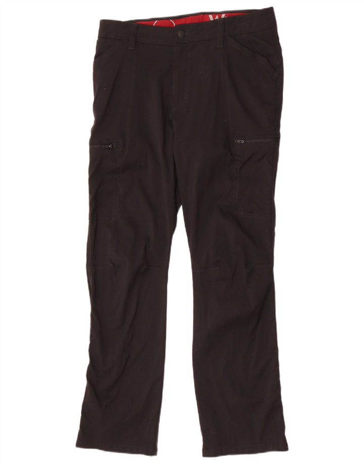 Wrangler Mens Slim Cargo Calças W32 L30 Preto Nylon
