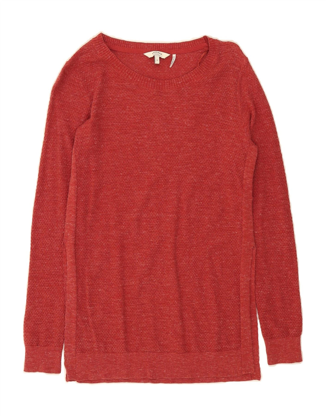 FAT FACE Womens Boat Neck Jumper Sweater UK 6 XS Red Cotton Vintage Fat Face and Second-Hand Fat Face from Messina Hembry 
