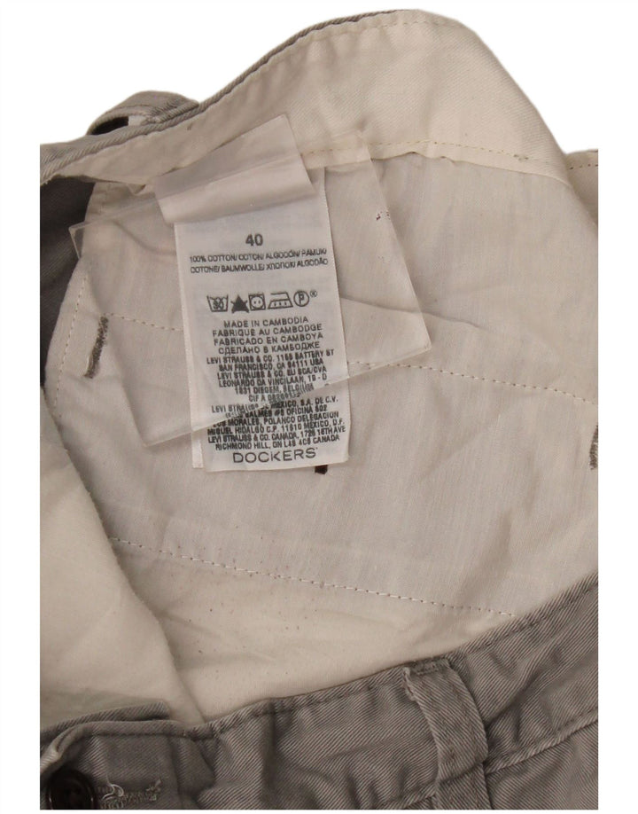 Shorts cargo masculino DOCKERS W40 XL algodão cinza