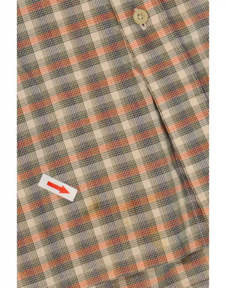 Camisa masculina Nautica XL algodão xadrez multicolorido