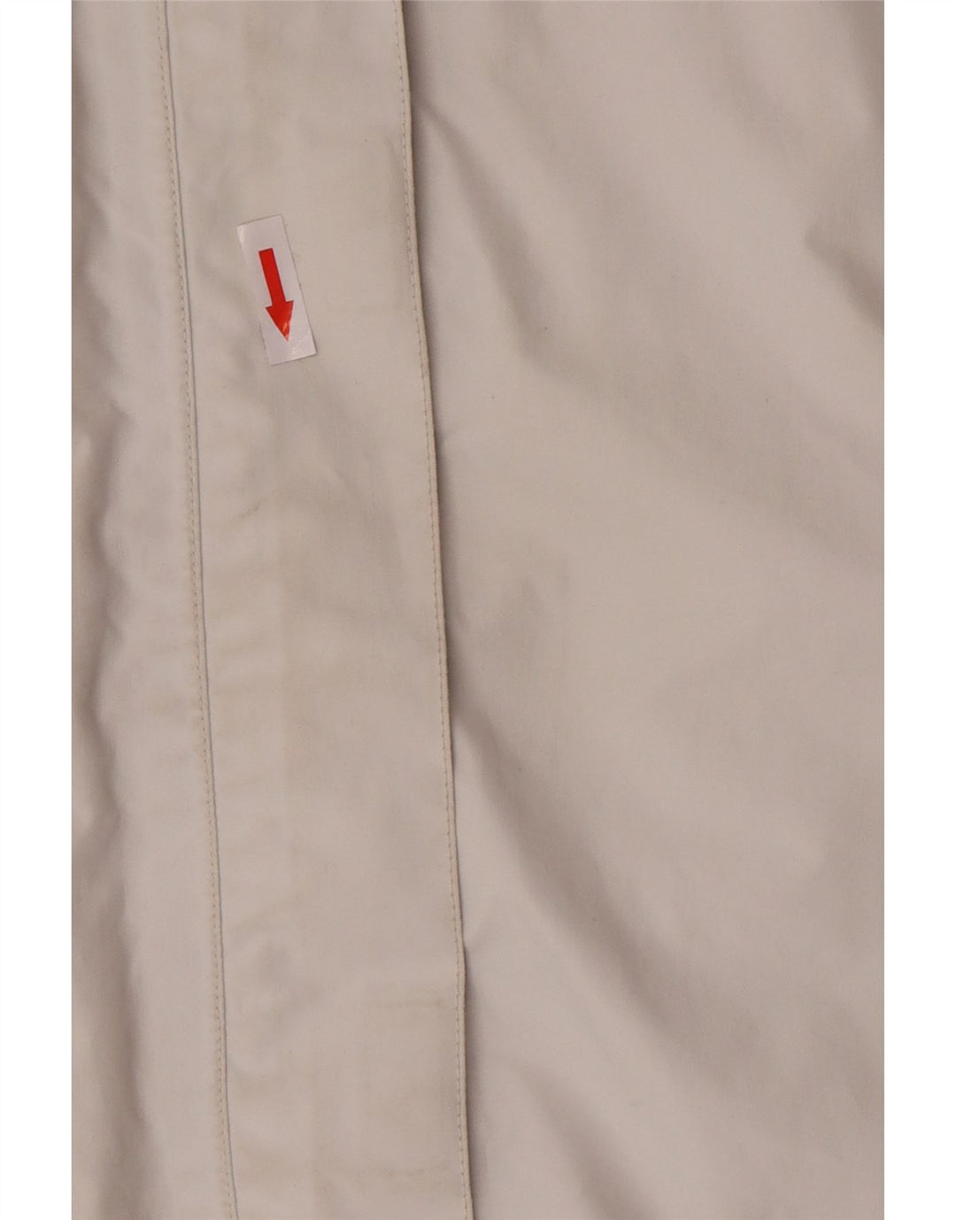 Jaqueta de chuva feminina com capuz Helly Hansen Reino Unido 14 médio off white colorblock