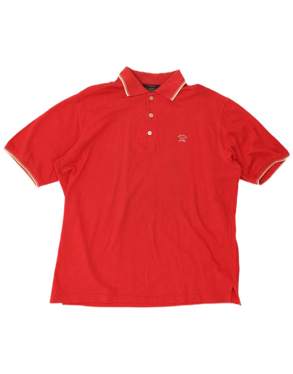 Polo masculino PAUL & SHARK vermelho médio