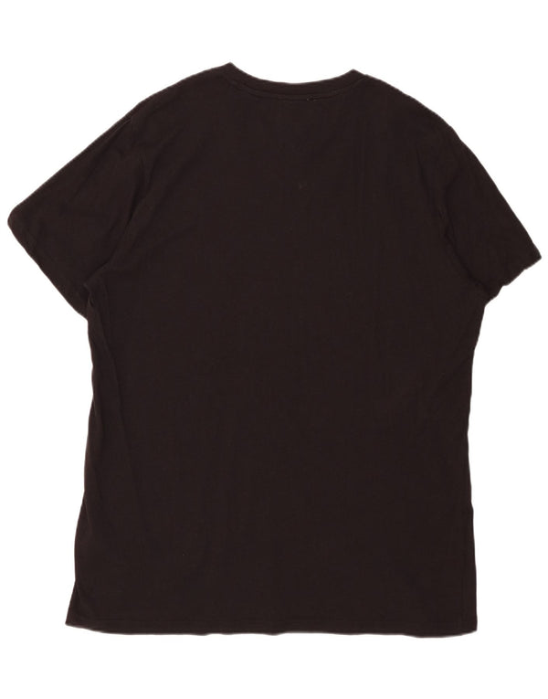 Camiseta masculina Tommy Hilfiger Top XL algodão preto